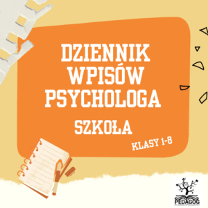 dziennik wpisów psychologa - szkoła